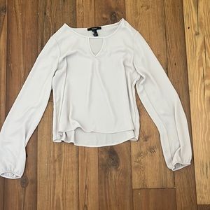 Gray Dress shirt by Forever 21